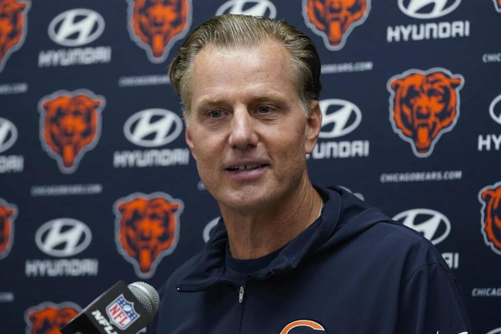 Chicago Bears Head Coach Matt Eberflus Favorite to Win NFL Coach of the Year