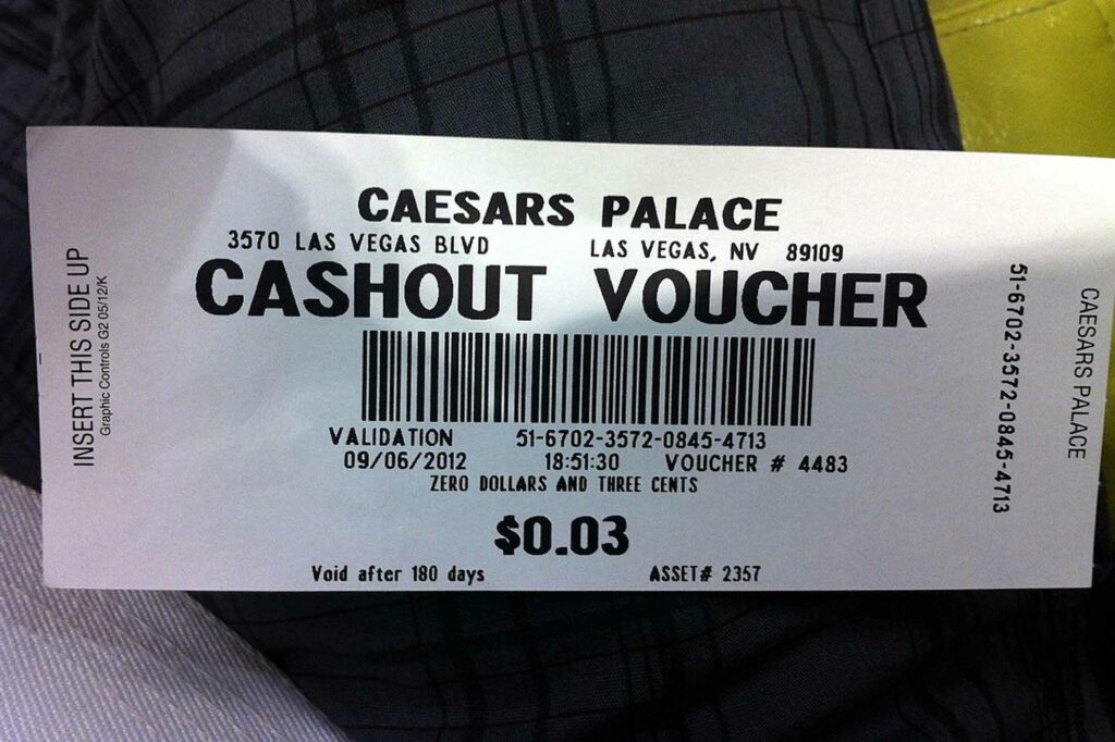 Nevada Gamblers Let $24M in Small Change Vouchers Expire Over the Last Year