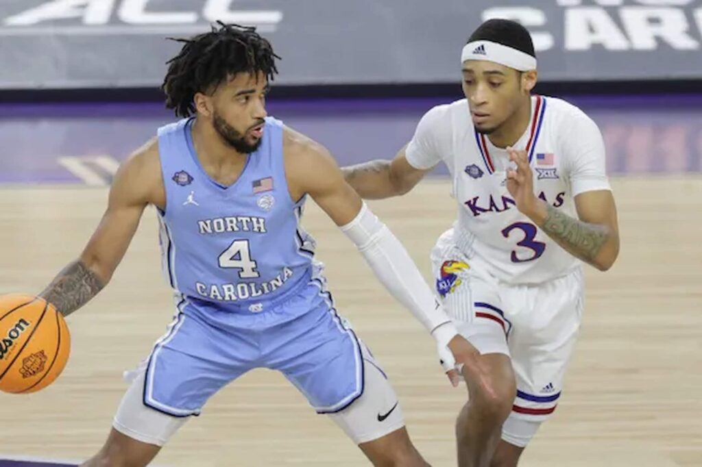 NCAA Men’s Basketball: North Carolina at Kansas Headlines Weekend