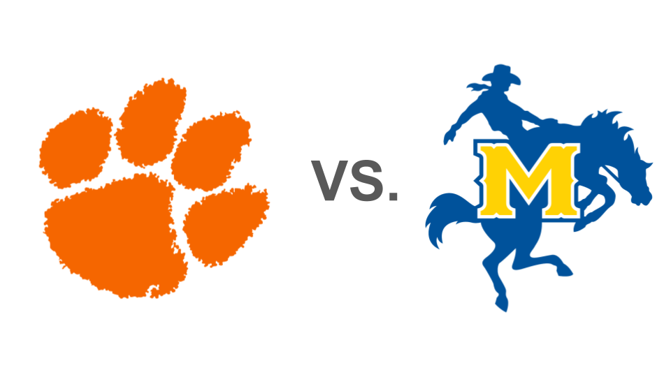 Clemson vs McNeese NCAA Tournament 2025